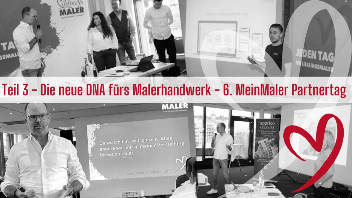 Die neue DNA fürs Malerhandwerk - Teil 3 der 6. MeinMaler Partnertage in Pforzheim